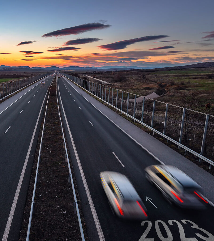 vehicules electriques sur route